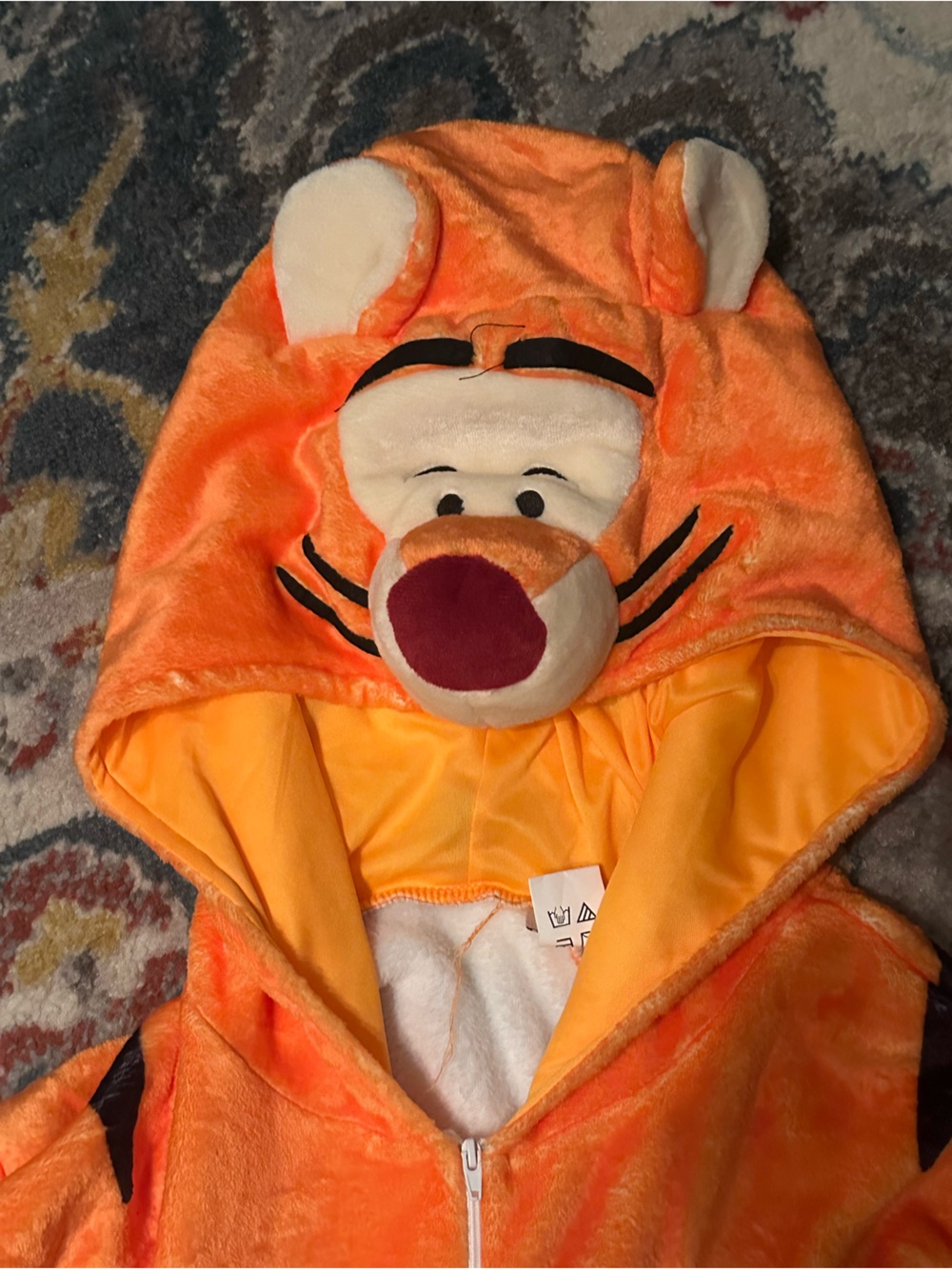 Men’s Disney Tigger Character Onesie Costume XL